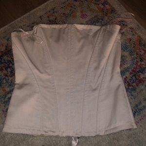 Vintage CHLOE pink corset top